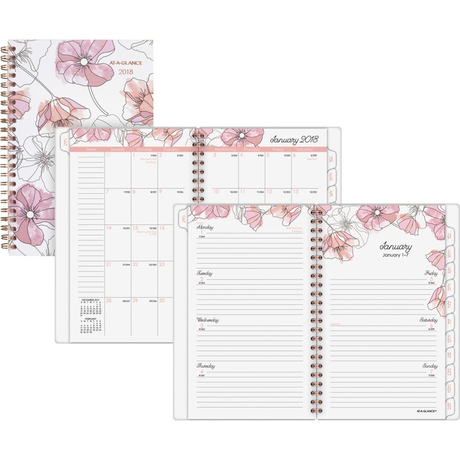At-A-Glance Blush Weekly/Monthly Planner