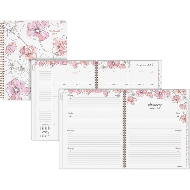 At-A-Glance Blush Weekly/Monthly Planner