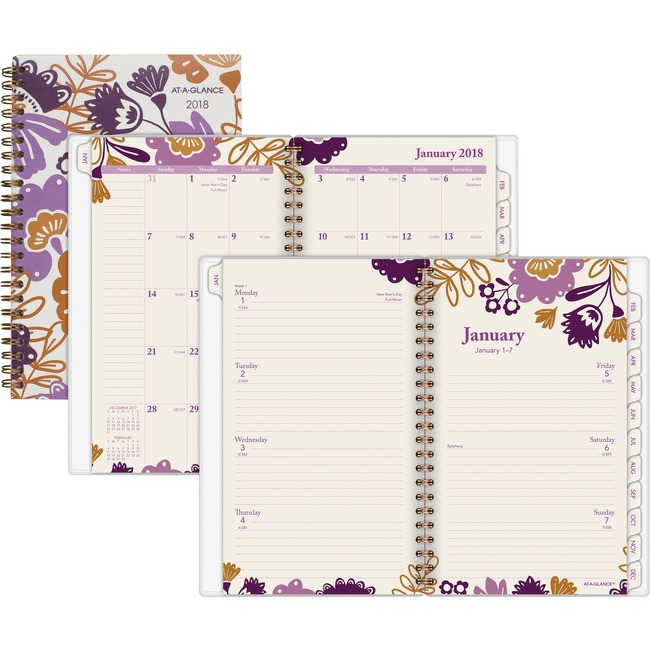 At-A-Glance Ingrid Weekly/Monthly Planner