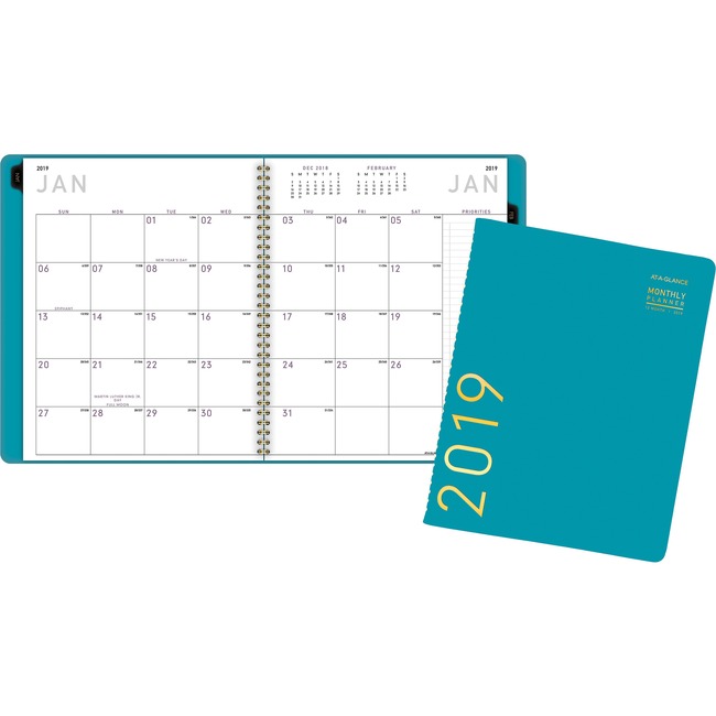 At-A-Glance Contemporary Monthly Planner