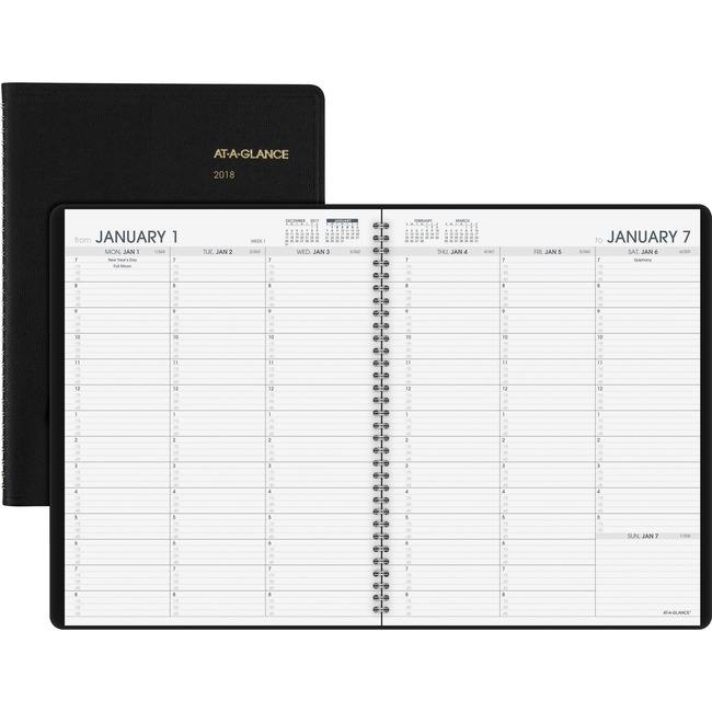 At-A-Glance Weekly Appointment Book