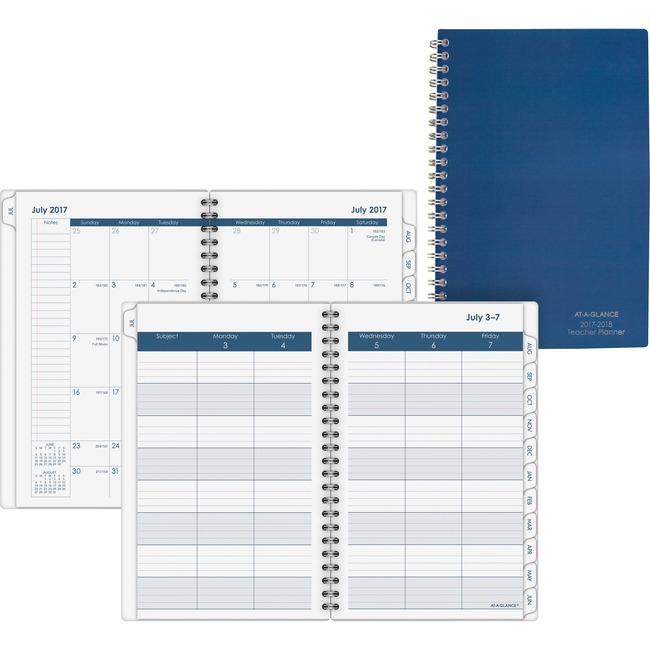 At-A-Glance Weekly Monthly Teacher Planner