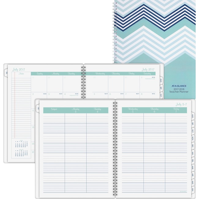 At-A-Glance Large Weekly/Monthly Teacher Planner