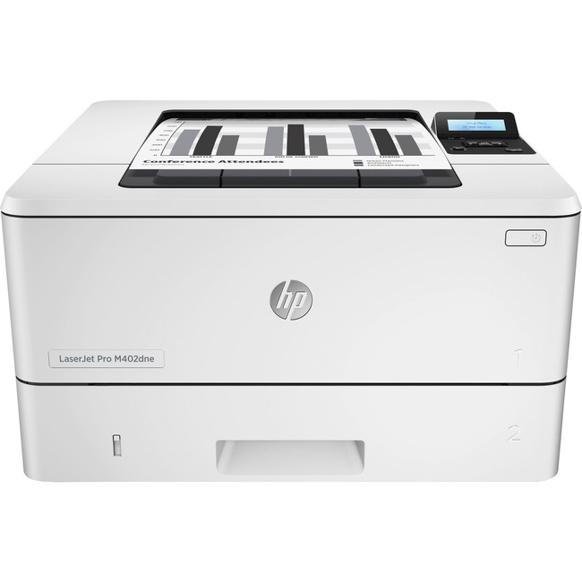 HP LaserJet Pro M402dne Laser Printer - Monochrome - 4800 x 600 dpi Print - Plain Paper Print - Desktop