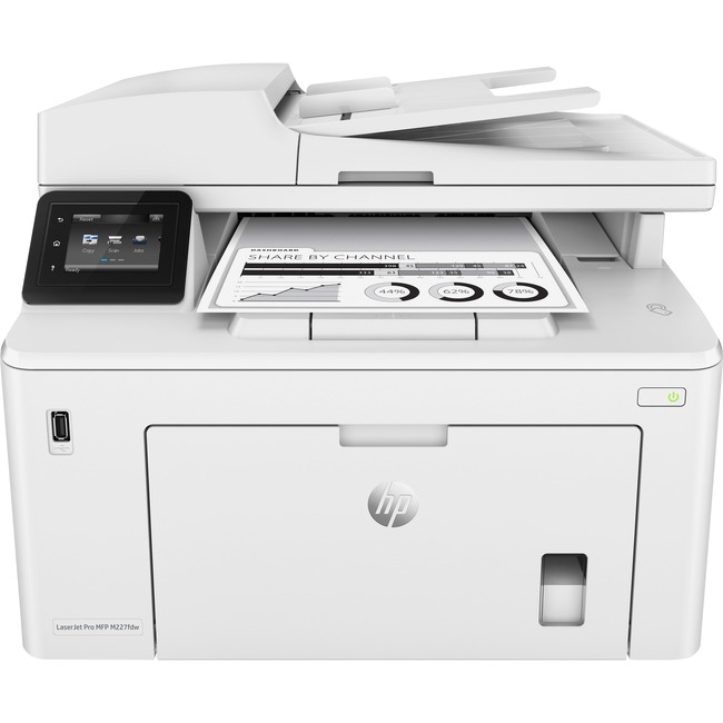 HP LaserJet Pro M227fdw Laser Multifunction Printer - Monochrome - Plain Paper Print - Desktop