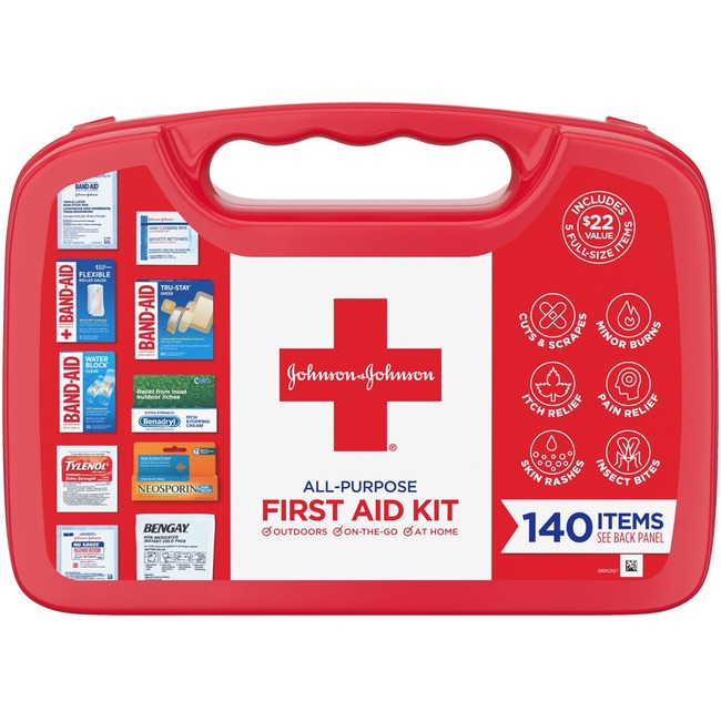 Johnson & Johnson All-purpose First Aid Kit