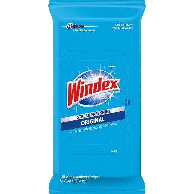 Windex Original Glass/Surface Wipes