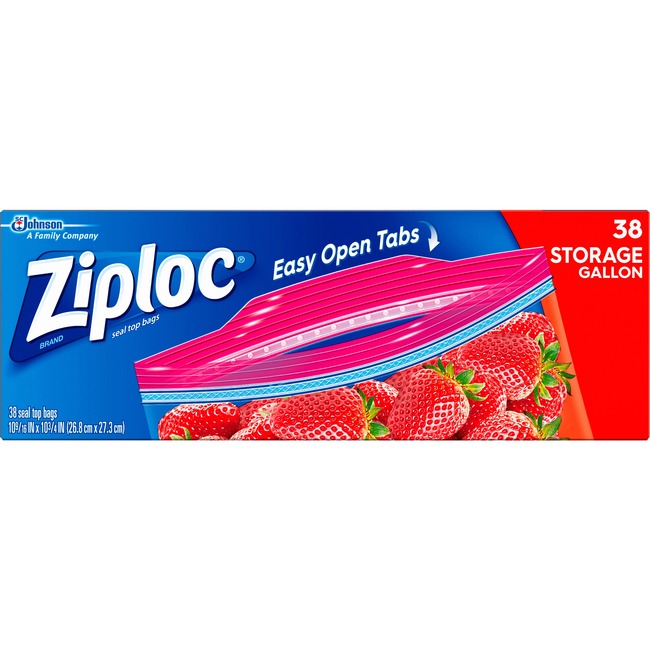Ziploc® Brand Double Zipper Gallon Storage Bags