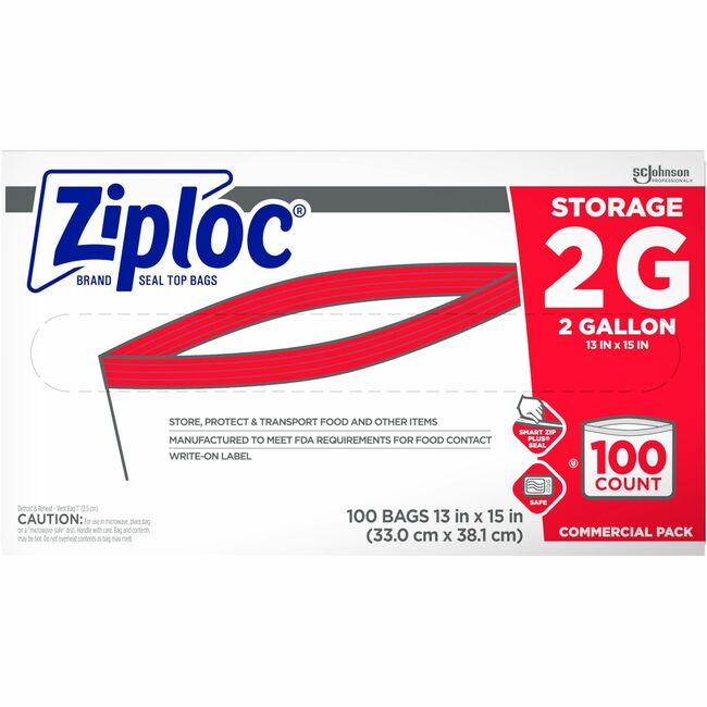 Ziploc® Brand 2-Gallon Storage Bags