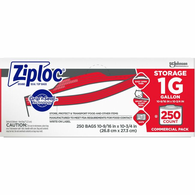 Ziploc® Brand Seal Top Gallon Storage Bags