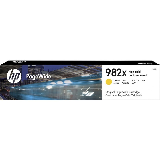 HP 982X (T0B29A) Ink Cartridge - Yellow - Page Wide - High Yield - 16000 Pages
