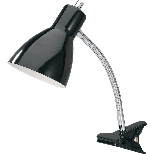 Lorell 10-watt LED Bulb Clip-on Desk Lamp