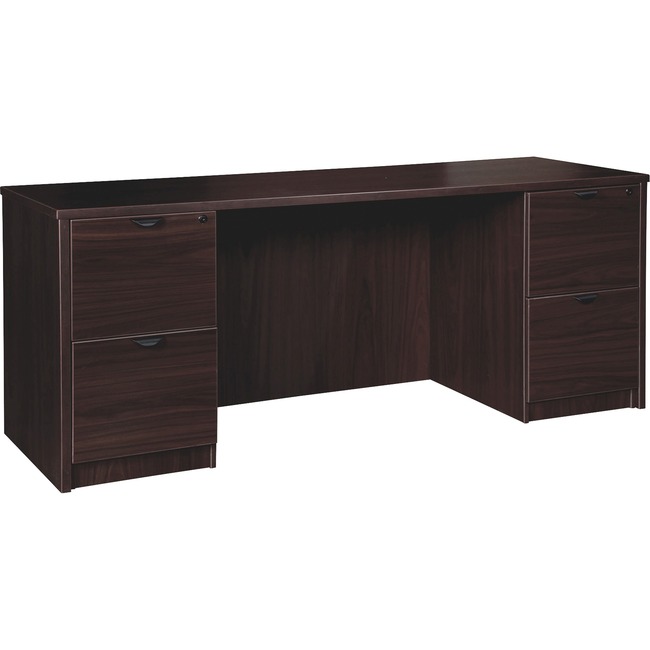 Lorell Prominence Espresso Laminate Office Suite