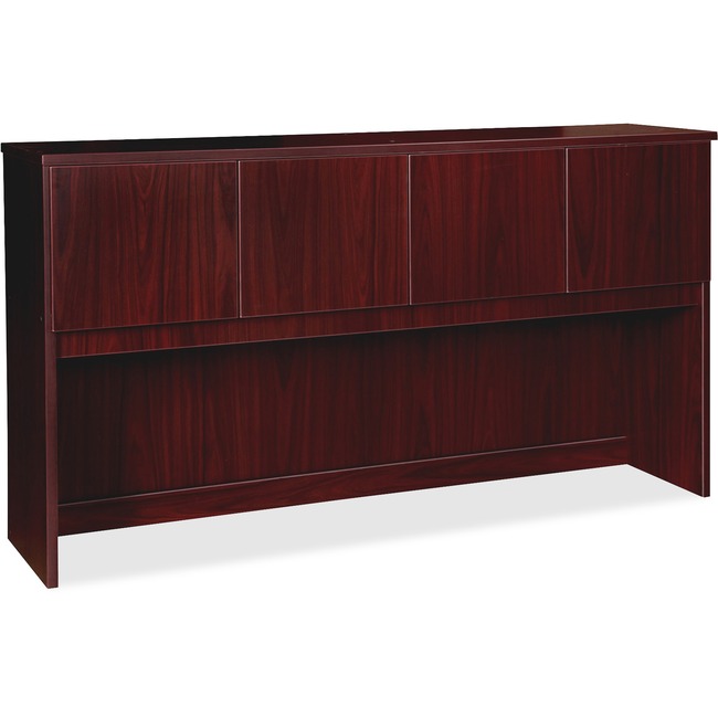 Lorell Prominence Mahogany Laminate Office Suite