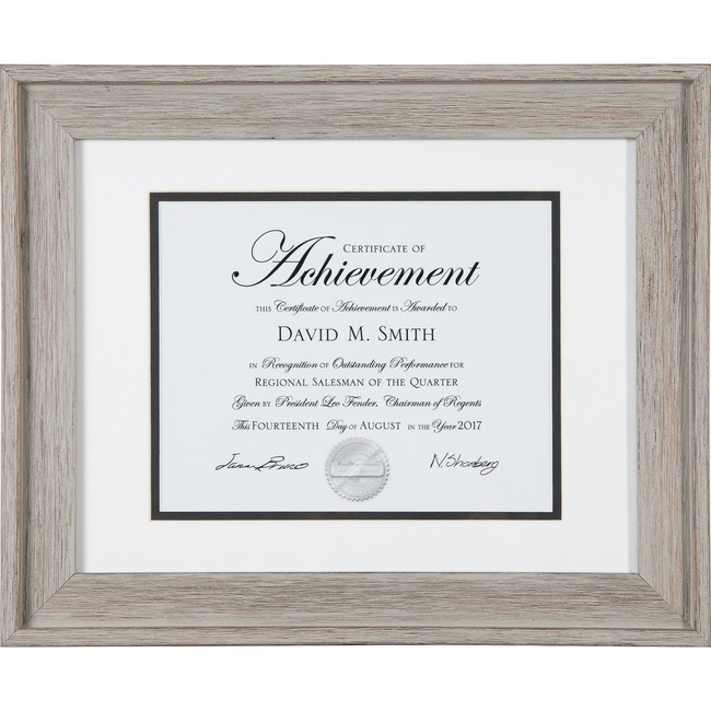 Dax Burns Grp. Barnwood Document Frame