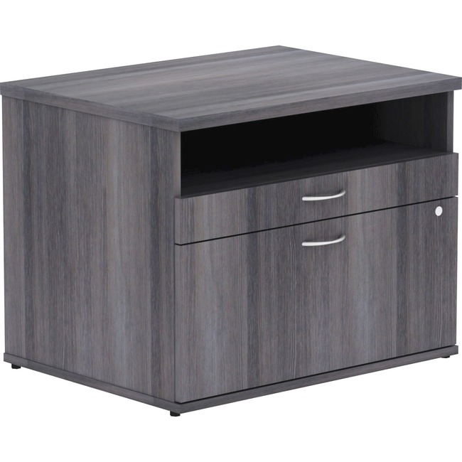 Lorell Relevance Series Charcoal Laminate Office Furniture