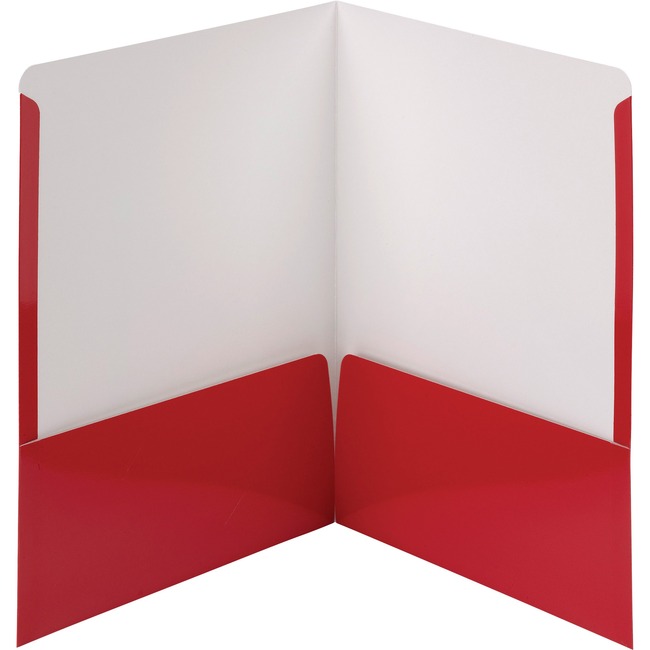 Smead High-Gloss Two-Pocket Folders