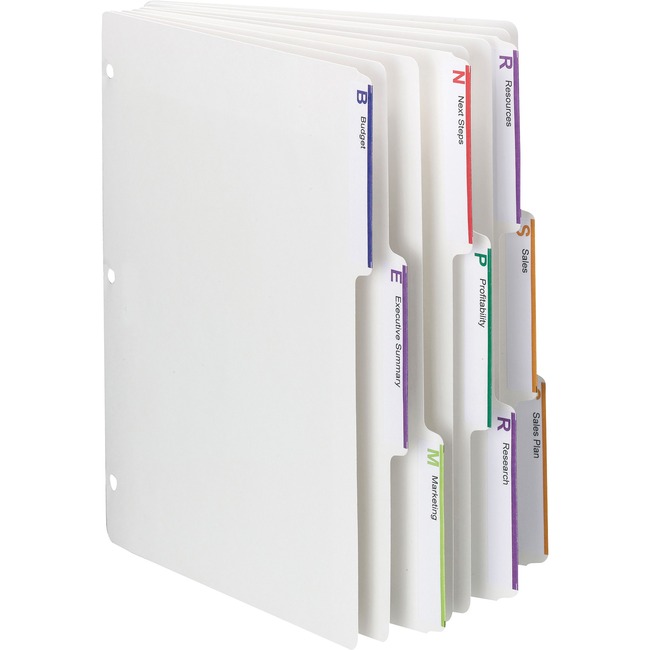 Smead 3-ring Binder Index Dividers