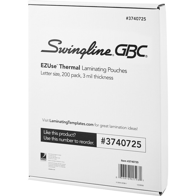 Swingline EZUse Lamination Pouches