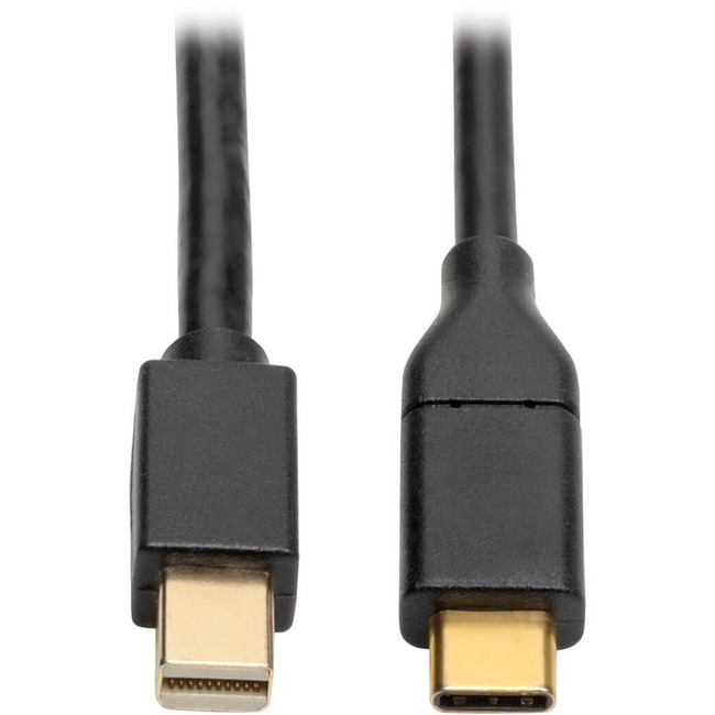 Tripp Lite USB C to Mini DisplayPort 4K Adapter Cable USB Type C to mDP, USB-C, USB Type-C Thunderbolt 3 Compatible 6ft 6'