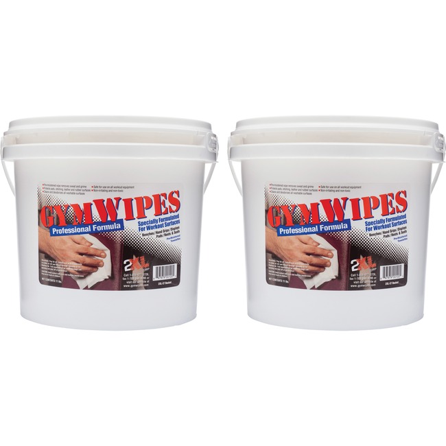 2XL GymWipes Workout Surfaces Towelettes Bucket