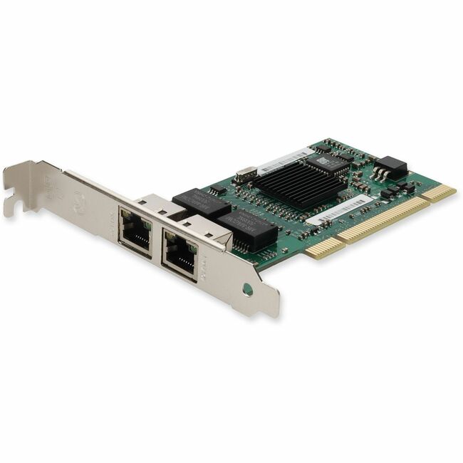 AddOn Intel Gigabit Ethernet Card - PCI - 2 Port(s) - 2 - Twisted Pair - TAA Compliant