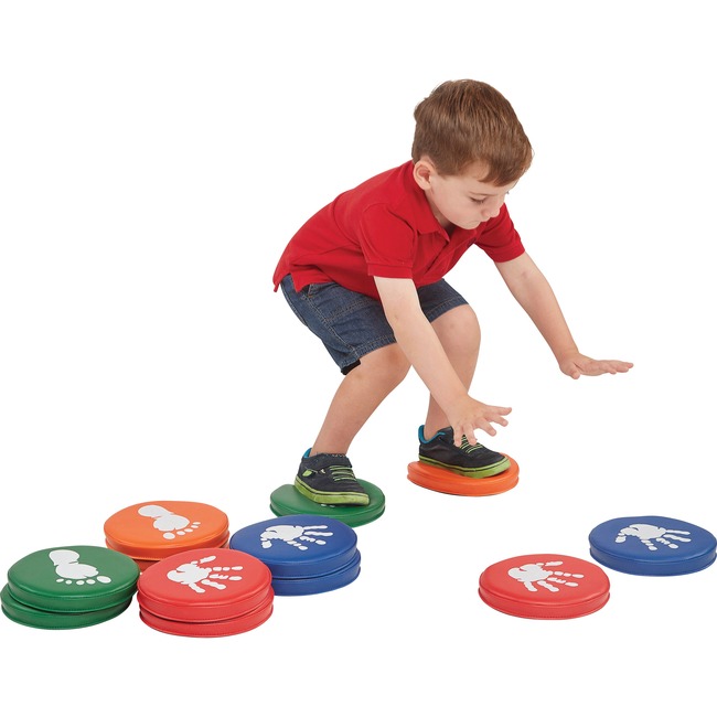 ECR4KIDS SZ Hands & Feet Play Cushion