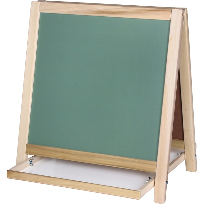 Flipside Chalkboard/Magnetic Board Table Easel