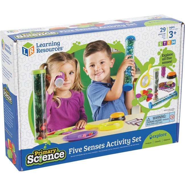 Learning Resources Age3+ Science 5 Senses Activity Set