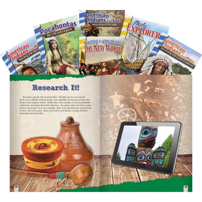 Shell Grades 4-5 New World 6-book Set History Printed Book - English