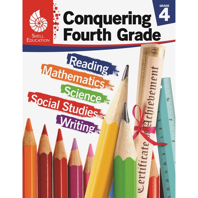 Shell Conquering Fourth Grade Education Printed Book for Science/Mathematics/Social Studies