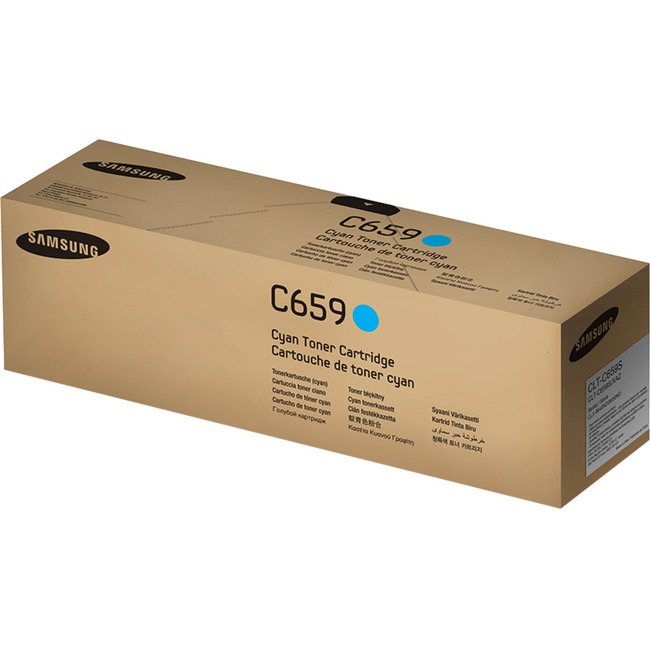 Samsung CLT-C659S Laser Toner Cartridge - Cyan Pack