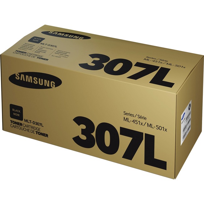 Samsung MLT-D307L (SV069A) MLT-D307 Black Toner Cartridge - Laser - High Yield - 15000 Pages - 1 Each