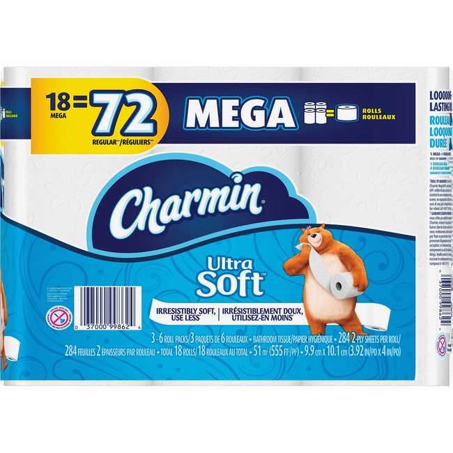 Charmin Ultra Mega Roll Tissue