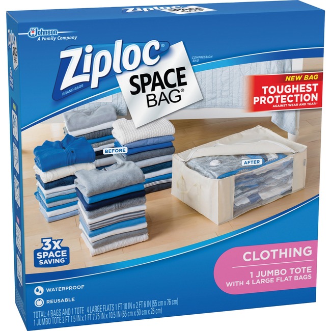 Ziploc Clothing Space Bag