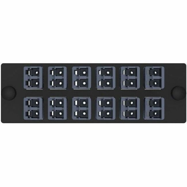 Panduit Opticom Keyed to Non-Keyed Fiber Adapter Panel