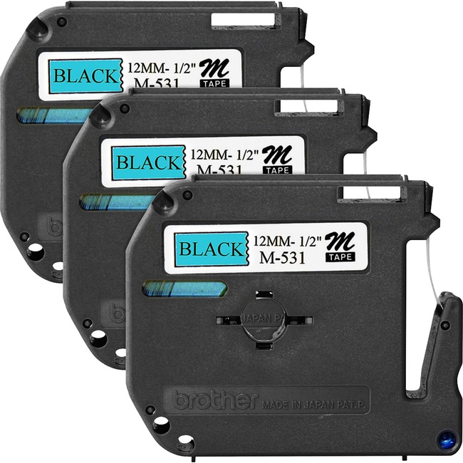 Brother P-touch Nonlaminated M Srs Tape Cartridge