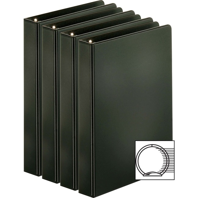 Business Source Basic Round Ring Binders