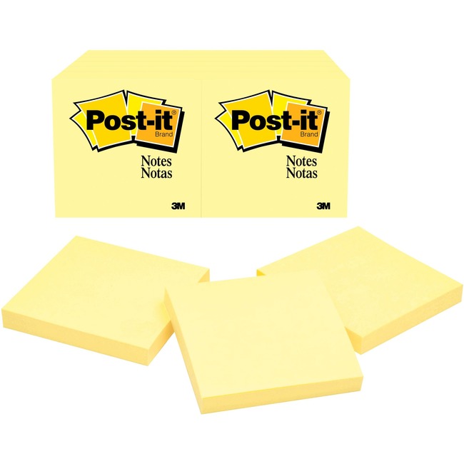 Post-it® Canary Yellow Original Note Pads