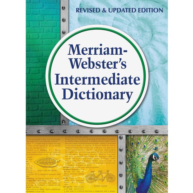 Merriam-Webster Intermediate Dictionary Dictionary Printed Book for Language Arts - English