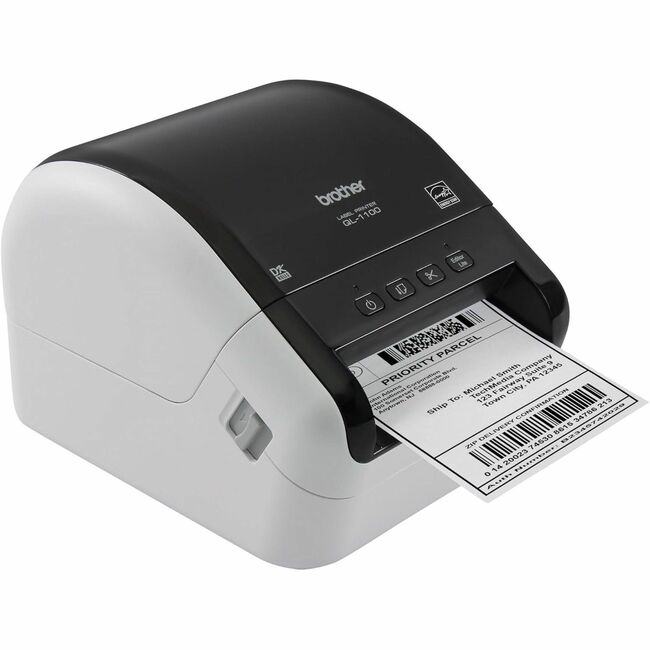 Brother QL-1100 Direct Thermal Printer - Monochrome - Desktop - Label Print