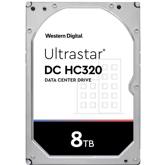 Western Digital Ultrastar DC HC320 HUS728T8TAL4201 8 TB Hard Drive - 3.5" Internal - SAS (12Gb/s SAS)
