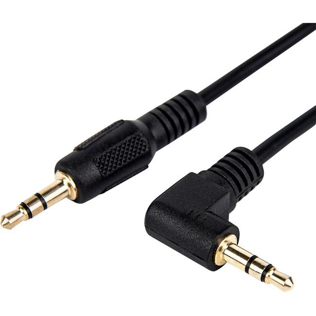 Rocstor Premium 1 ft Slim 3.5mm Stereo Audio Cable - M/M