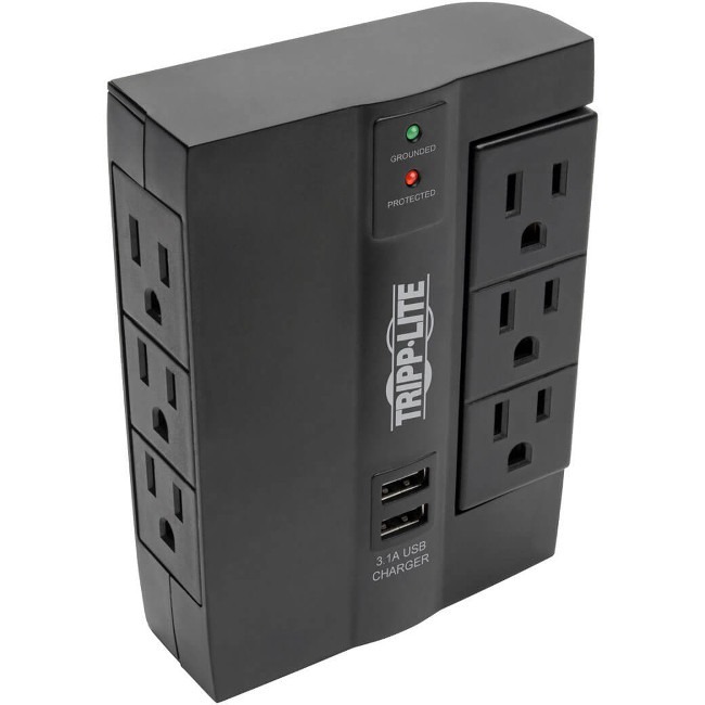 Tripp Lite (SWIVEL6USB) Surge Suppressor