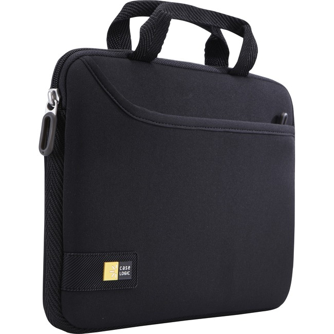 Case Logic Carrying Case (Attaché) Apple, Samsung iPad, Galaxy Tab 2, Nexus 10 Power Adapter, USB Cable, Earbud, Cell Phone, Tablet PC, Accessories - Black