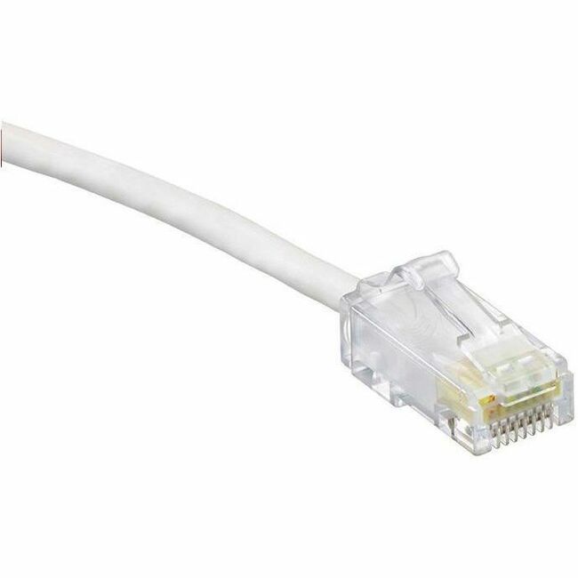 Leviton Cat 6 Small Diameter High-Flex Patch Cord, 4 ft (1.2 m), White