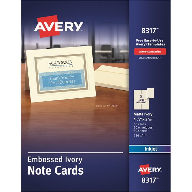 Avery® Inkjet Print Greeting Card