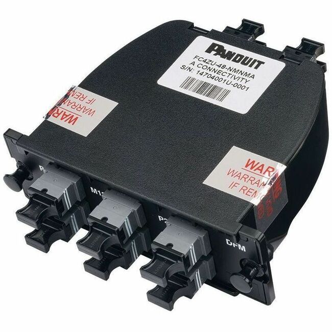 Panduit OptiCom Dark Fiber Cassette OM4, 48 Fiber, M-MPO/M-MPO Method B1, Ult IL