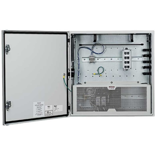 Panduit Universal Enclosure, 24"x24" , Steel, 1 Switch
