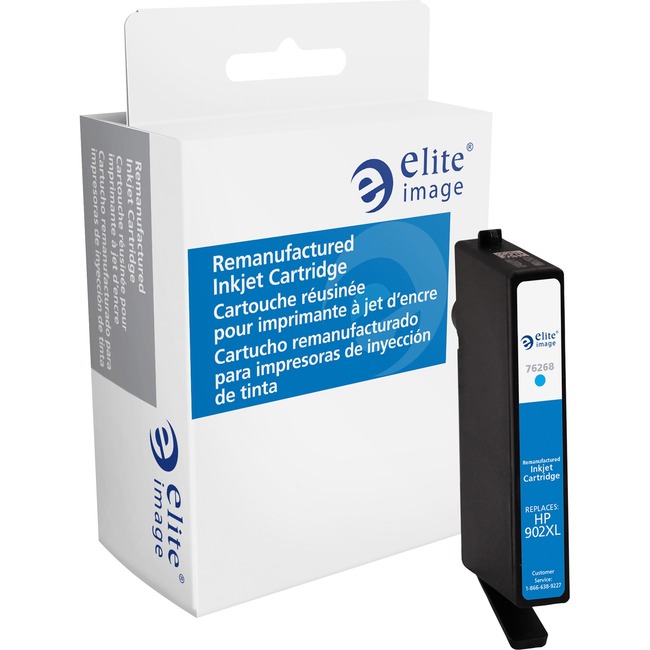 Elite Image Remanufactured Toner Cartridge - Alternative for HP 902XL - Cyan